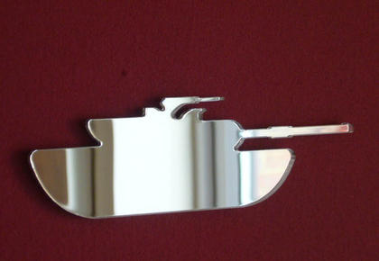 Army Tank Mirror - 12cm